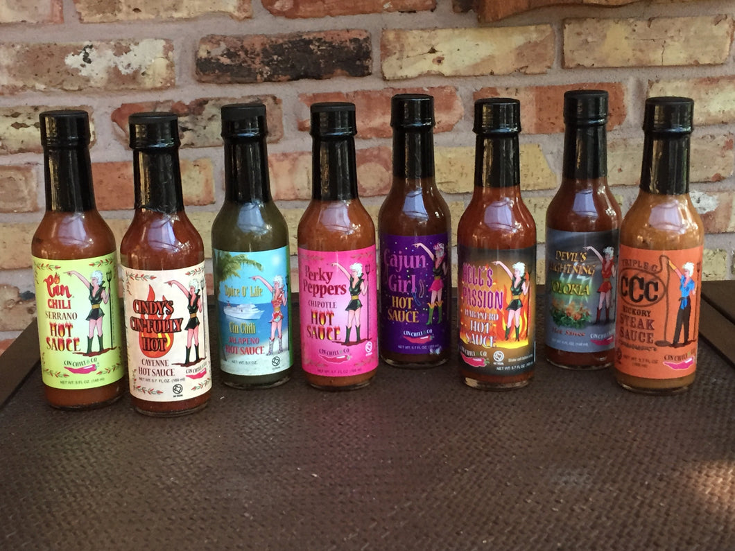 Bruce's Pick - All 8 Hot Sauces - Passion Pickles